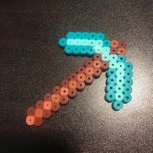 Minecraft Keychain Beads